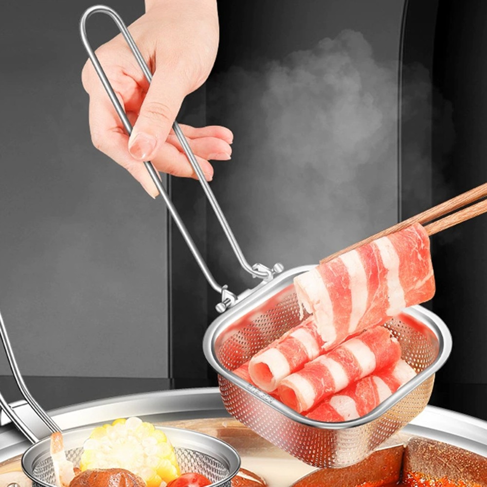 Praktisch faltbares 304 Edelstahl Bratsieb für einfache Handhabung - Bild 21 von 27