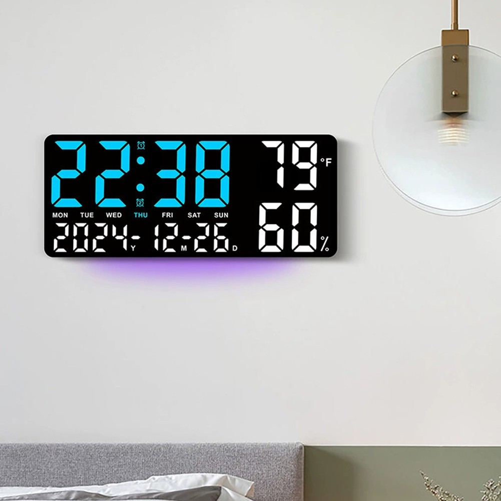 Digital Alarm Clock with Countdown Days Feature for Special Events Tracking - Picture 26 of 38