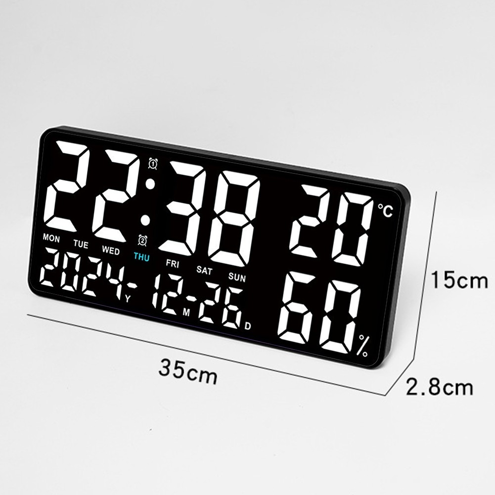 Digital Alarm Clock with Countdown Days Feature for Special Events Tracking - Picture 22 of 38