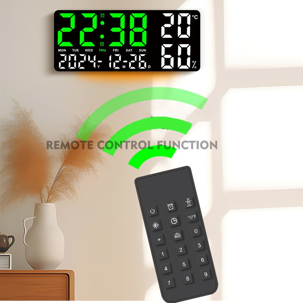 Digital Alarm Clock with Countdown Days Feature for Special Events Tracking - Picture 15 of 38