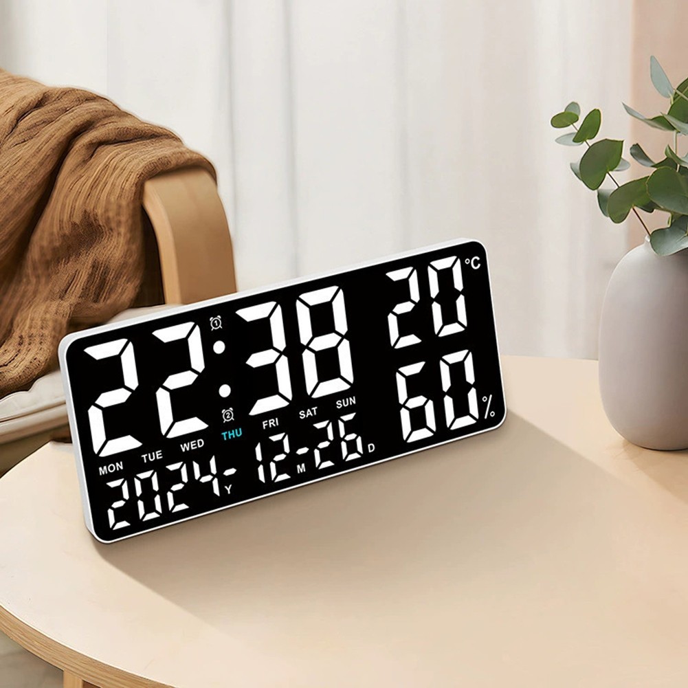 Digital Alarm Clock with Countdown Days Feature for Special Events Tracking - Picture 20 of 38