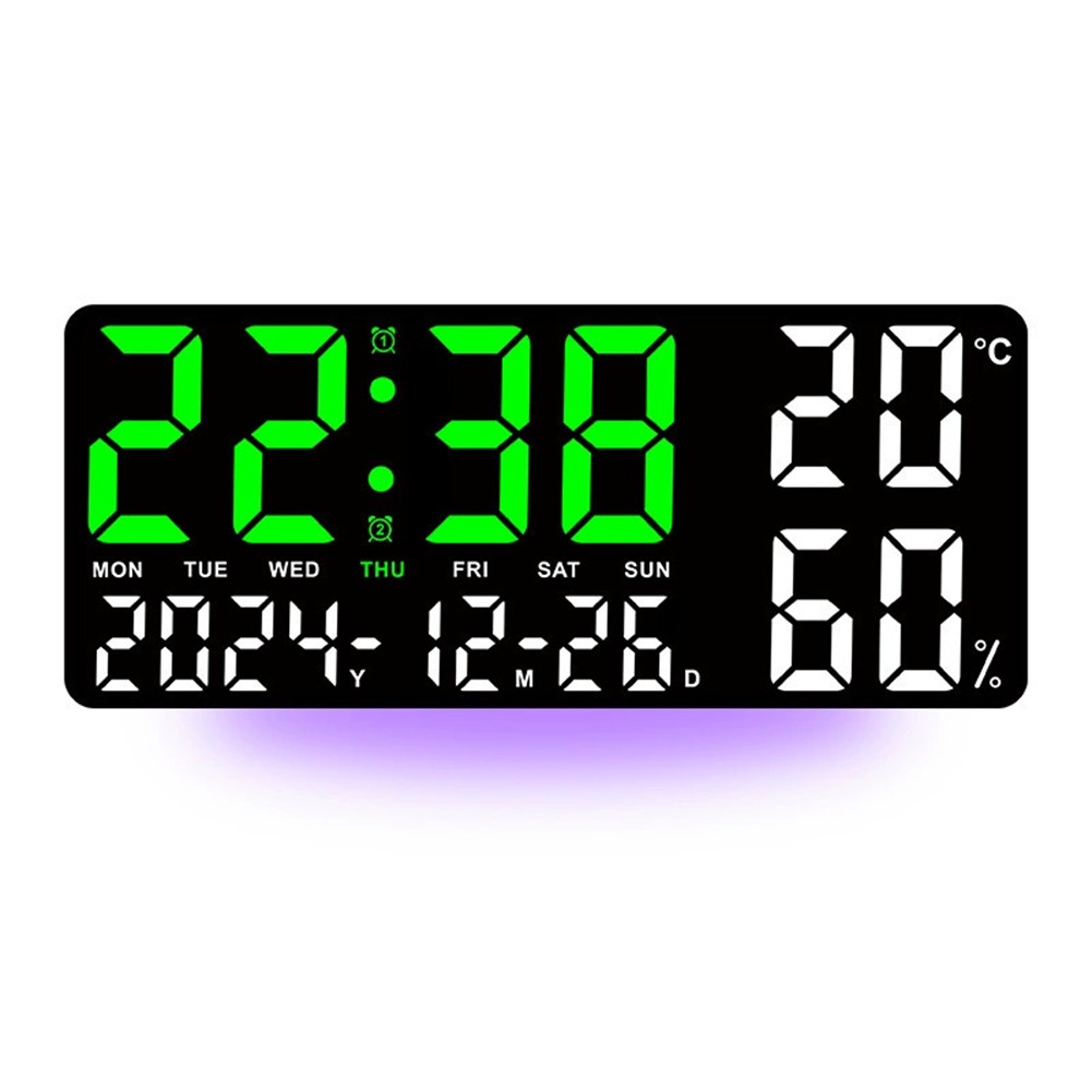 Digital Alarm Clock with Countdown Days Feature for Special Events Tracking - Picture 34 of 38