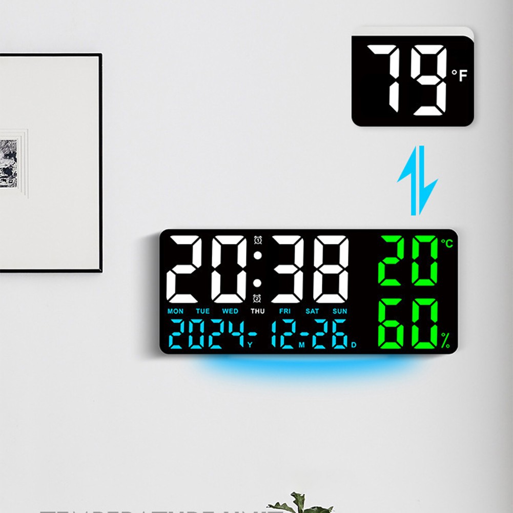 Digital Alarm Clock with Countdown Days Feature for Special Events Tracking - Picture 30 of 38
