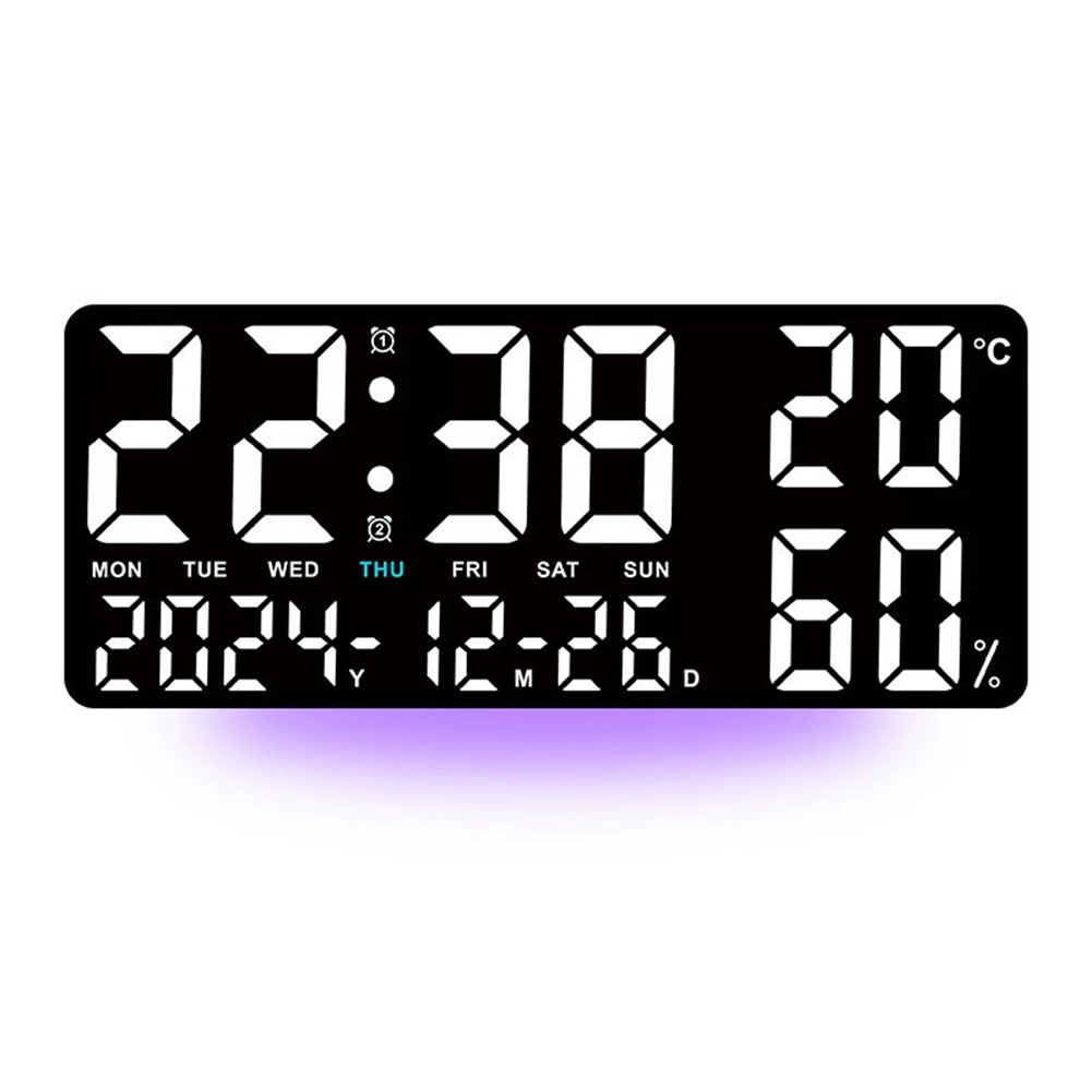 Digital Alarm Clock with Countdown Days Feature for Special Events Tracking - Picture 23 of 38