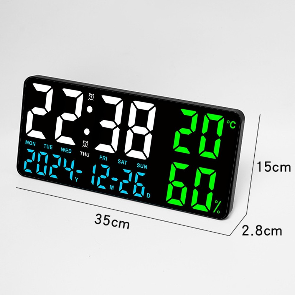 Digital Alarm Clock with Countdown Days Feature for Special Events Tracking - Picture 32 of 38