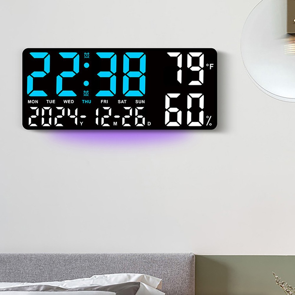 Digital Alarm Clock with Countdown Days Feature for Special Events Tracking - Picture 25 of 38
