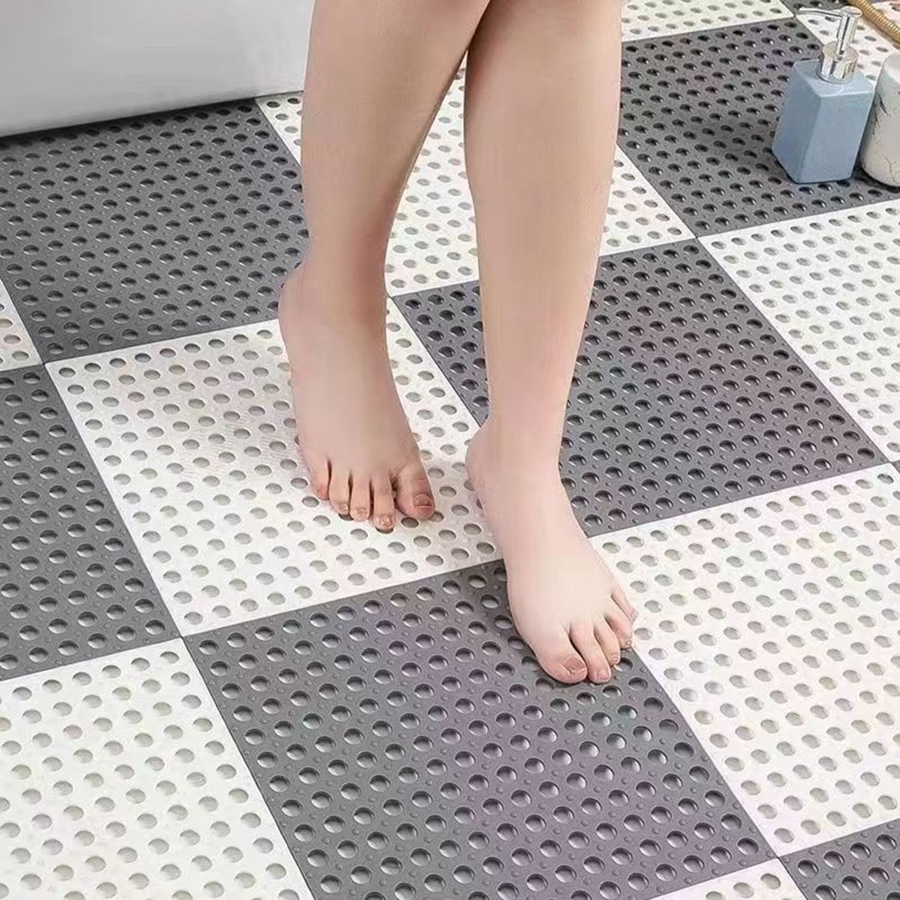 816 pcs Non Slip PP Mats Grey for Drainage in For Garage and Garden Areas - Picture 16 of 26