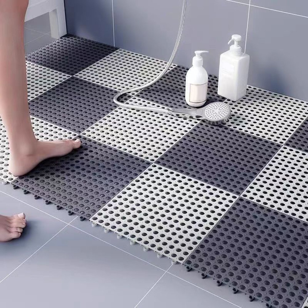 816 pcs Non Slip PP Mats Grey for Drainage in For Garage and Garden Areas - Picture 17 of 26