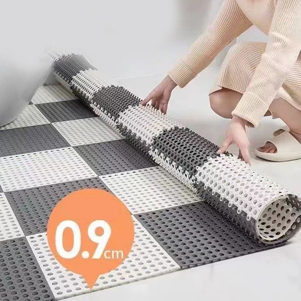 816 pcs Non Slip PP Mats Grey for Drainage in For Garage and Garden Areas - Picture 15 of 26