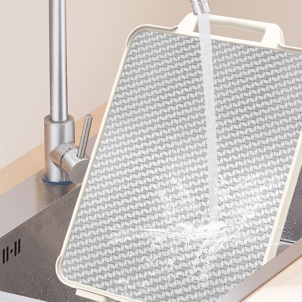 Multipurpose Stainless Steel Cutting Board for Meat and Vegetable Prep - Bild 18 von 24
