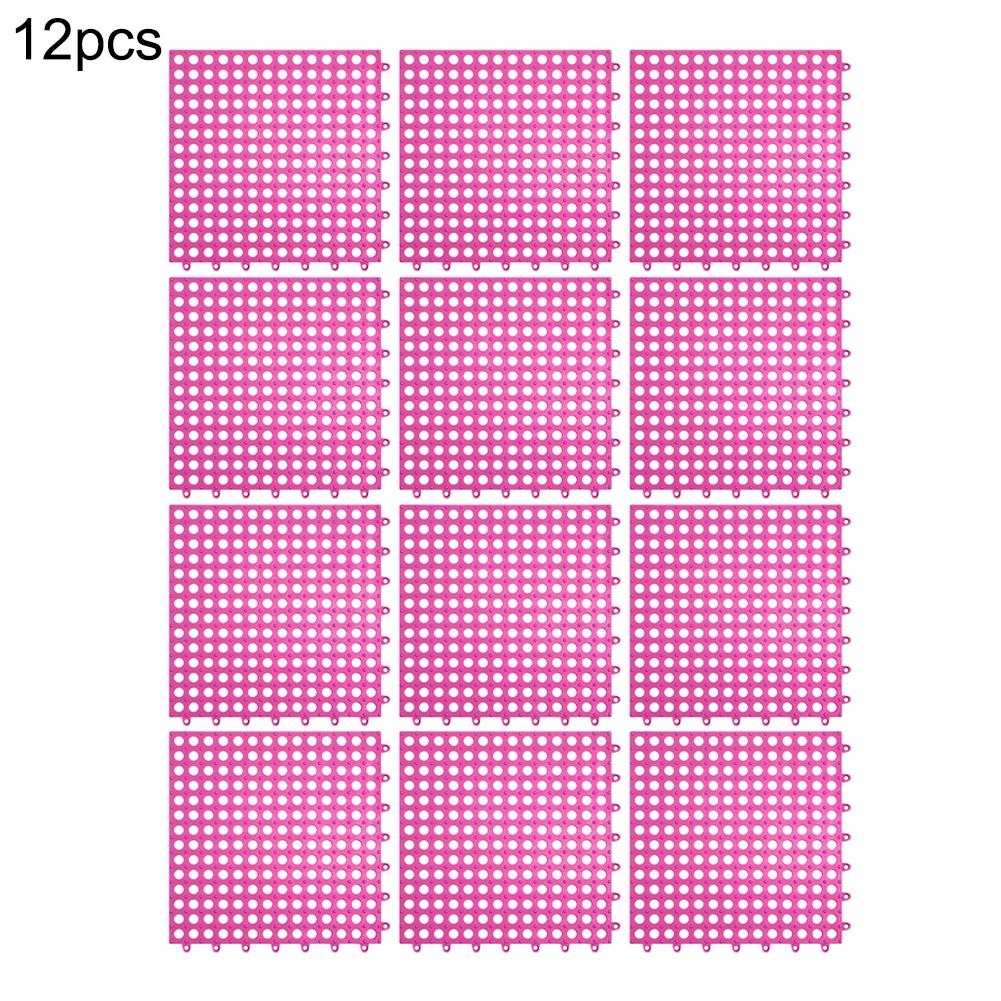 Reliable Drainage Mats 12 Pack Nonslip Interlocking for Indoor and Outdoor Use - Picture 30 of 40