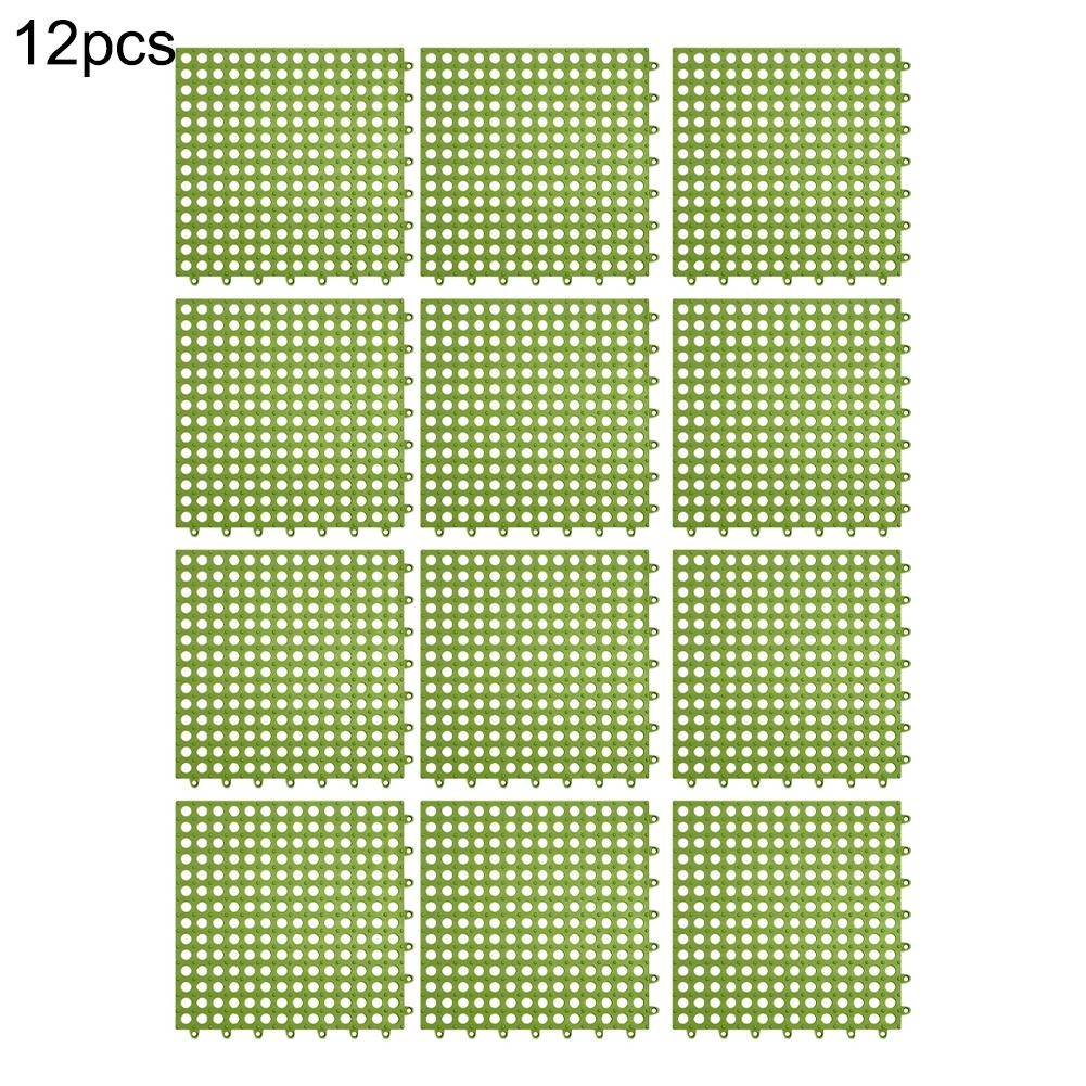 Reliable Drainage Mats 12 Pack Nonslip Interlocking for Indoor and Outdoor Use - Picture 34 of 40