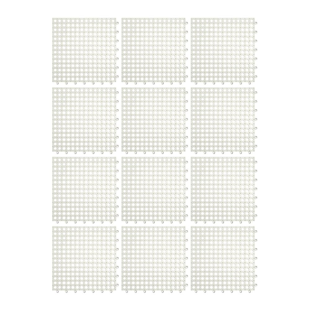 Reliable Drainage Mats 12 Pack Nonslip Interlocking for Indoor and Outdoor Use - Picture 15 of 40