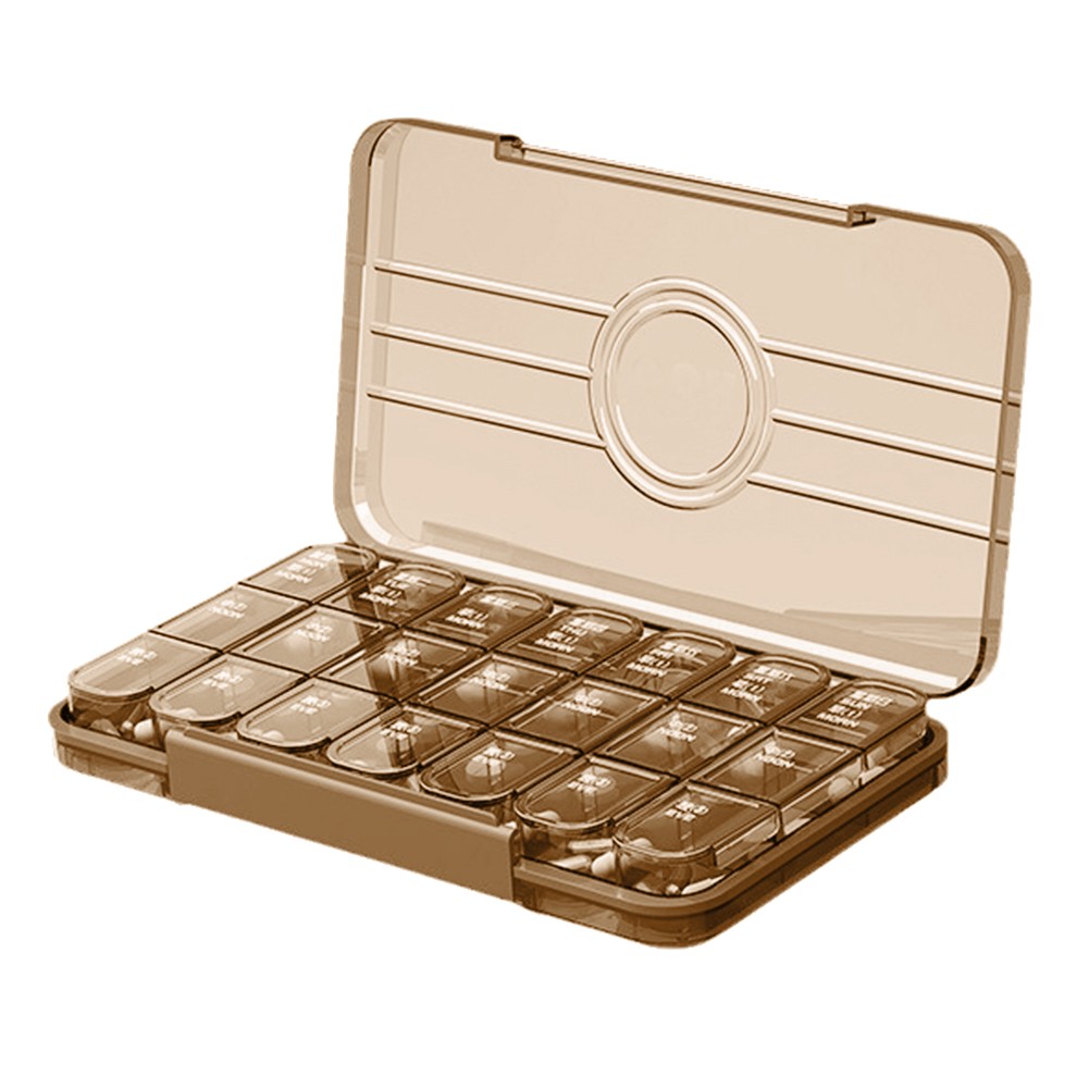 Elderly Medication Reminder Box with Multiple Compartments for Daily Doses - Picture 13 of 31