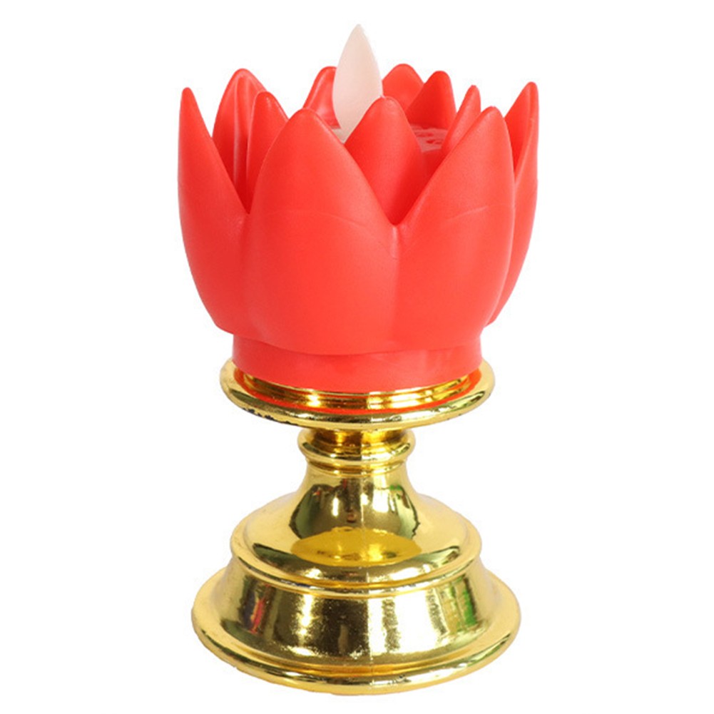 Lotus Lantern with Soft Glow Enhances Meditation and Relaxation Spaces - Picture 15 of 22