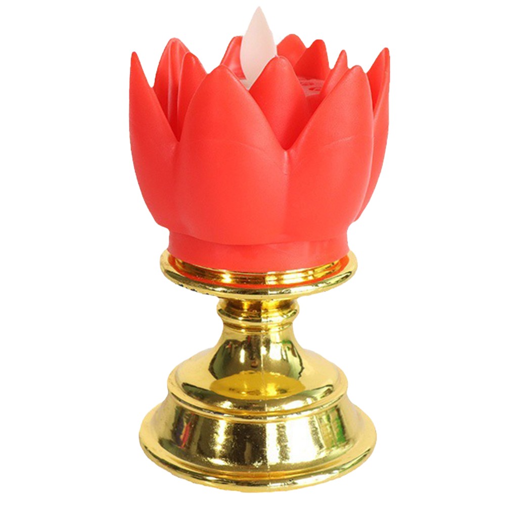Lotus Lantern with Soft Glow Enhances Meditation and Relaxation Spaces - Picture 14 of 22