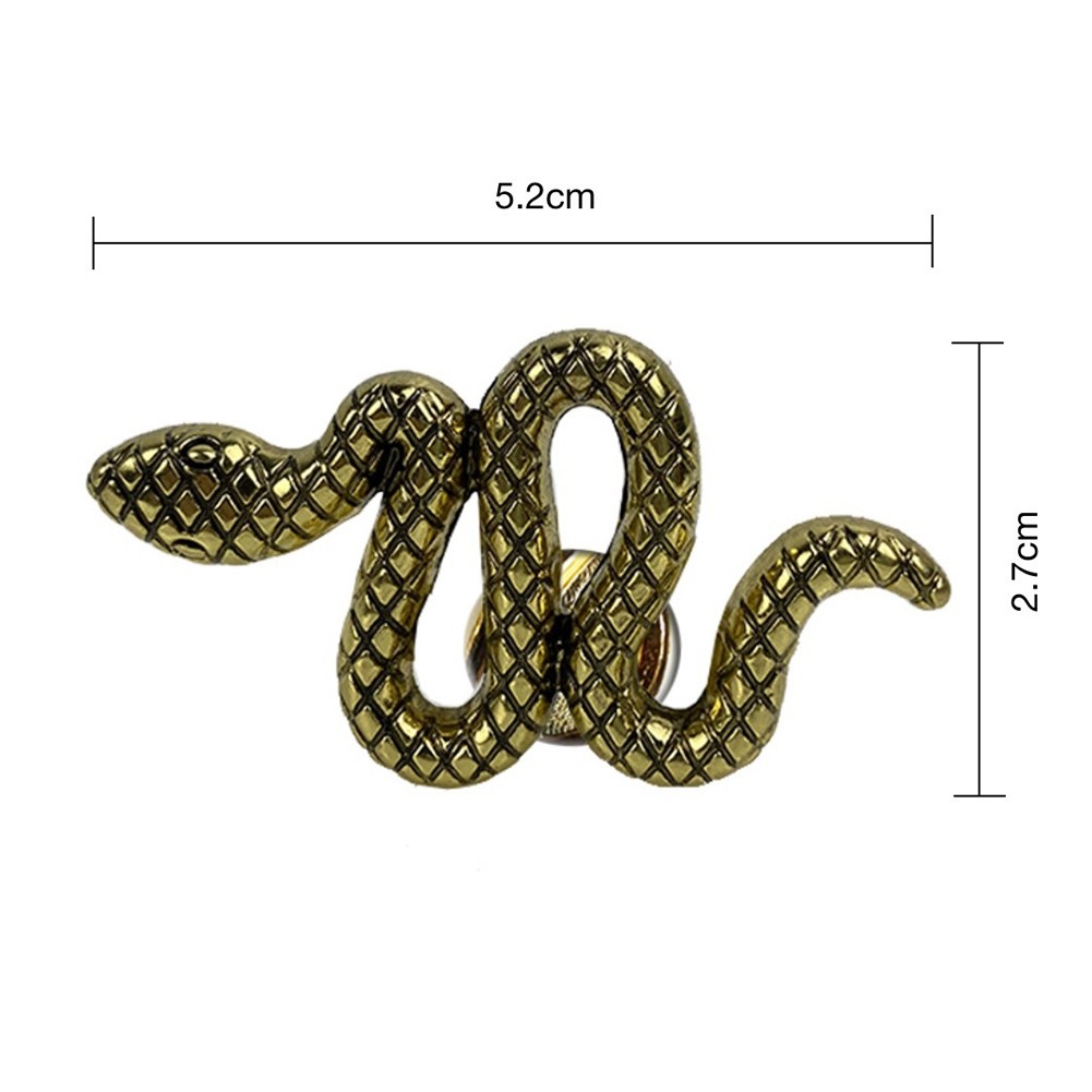 Adorable Snake Shape Furniture Handles Crafted from Zinc Alloy Material - Afbeelding 15 van 39