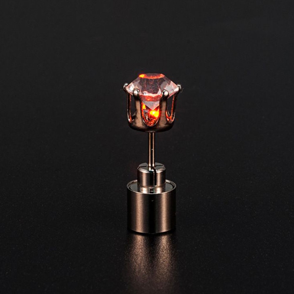 Bunte LED Ohrringe mit Zirkon f��r Fashion Forward Damen Accessoires - Bild 16 von 20