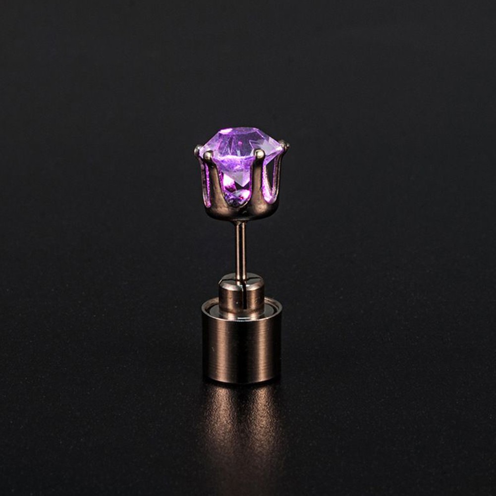 Bunte LED Ohrringe mit Zirkon f��r Fashion Forward Damen Accessoires - Bild 17 von 20