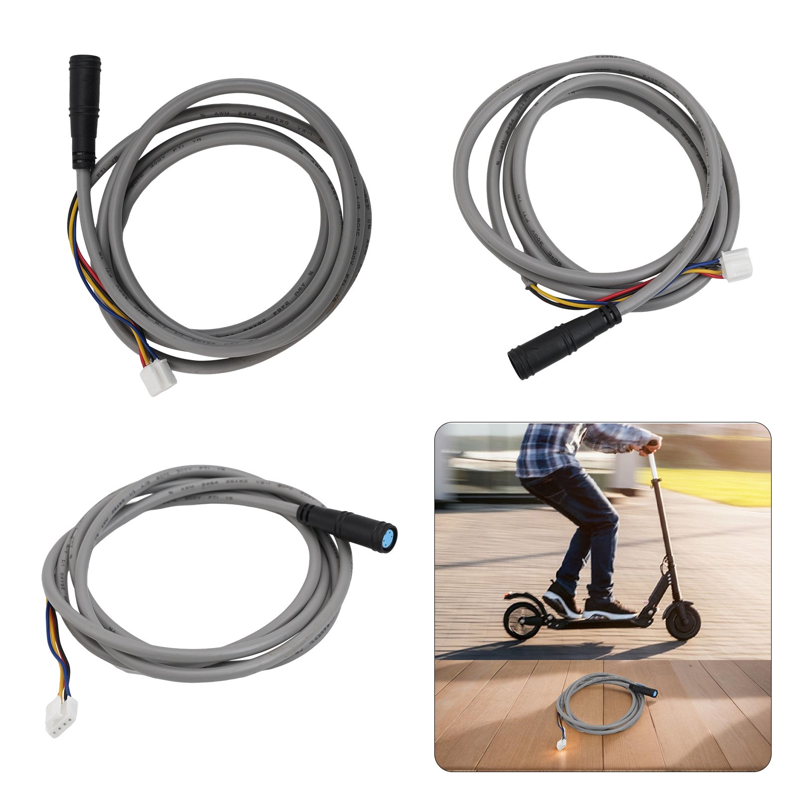 Cavo dati 65 3 cm per Xiaomi per M365 per collegamento scooter elettrico 1S - Foto 14 di 32