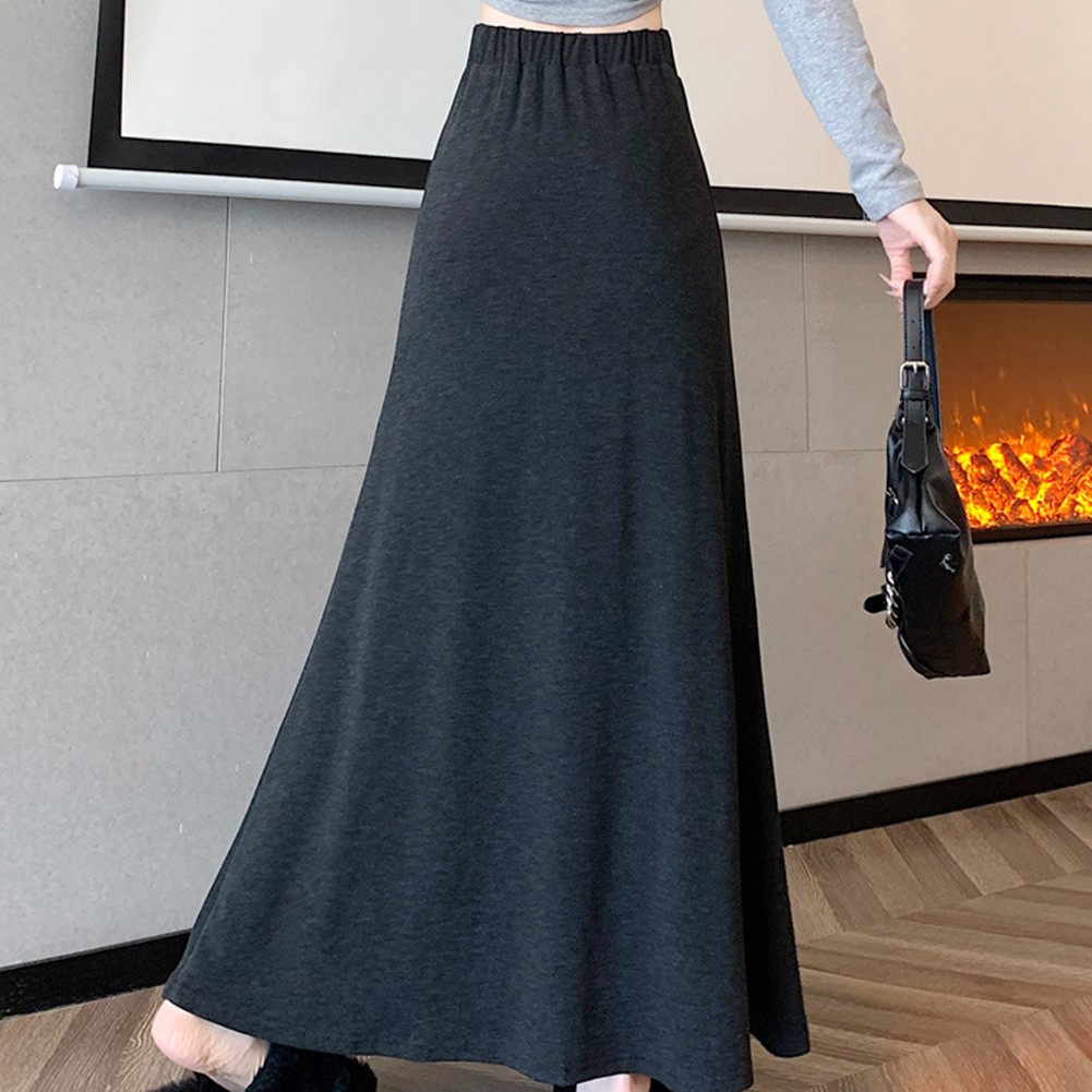 Fashion Forward Damen hohe Taille drapiert A-Linie Rock ideal für jeden Anlass - Bild 17 von 56