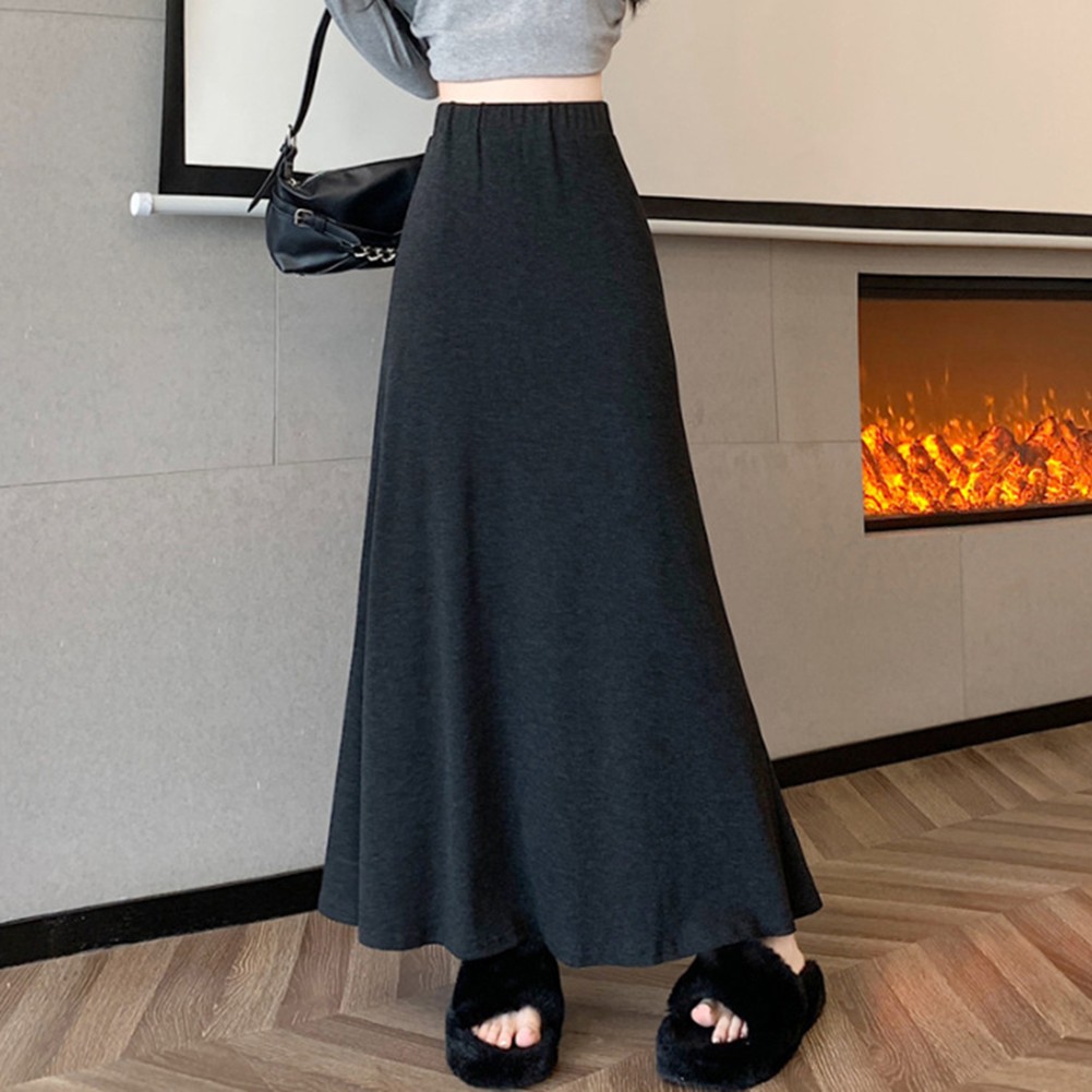 Fashion Forward Damen hohe Taille drapiert A-Linie Rock ideal für jeden Anlass - Bild 15 von 56