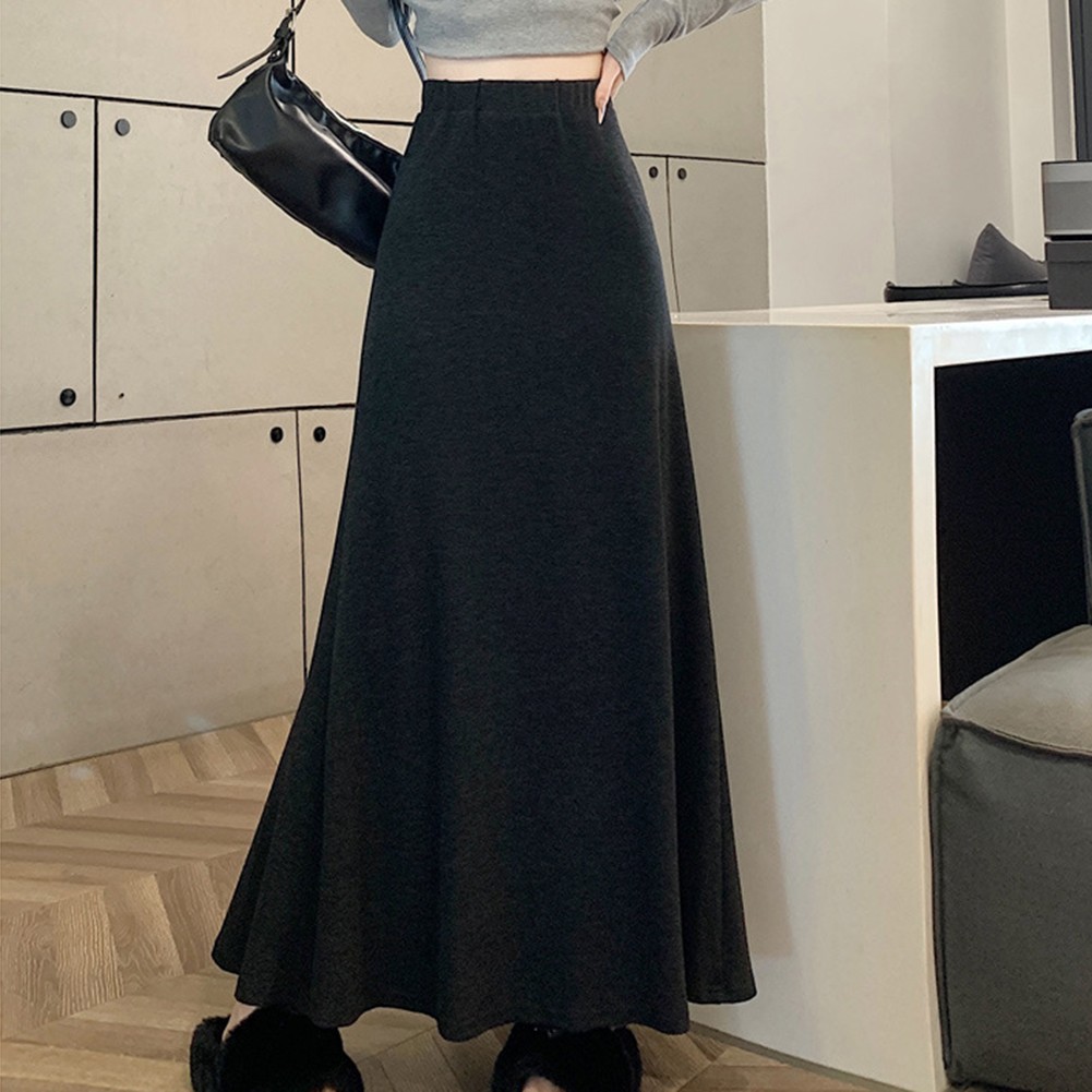 Fashion Forward Damen hohe Taille drapiert A-Linie Rock ideal für jeden Anlass - Bild 23 von 56