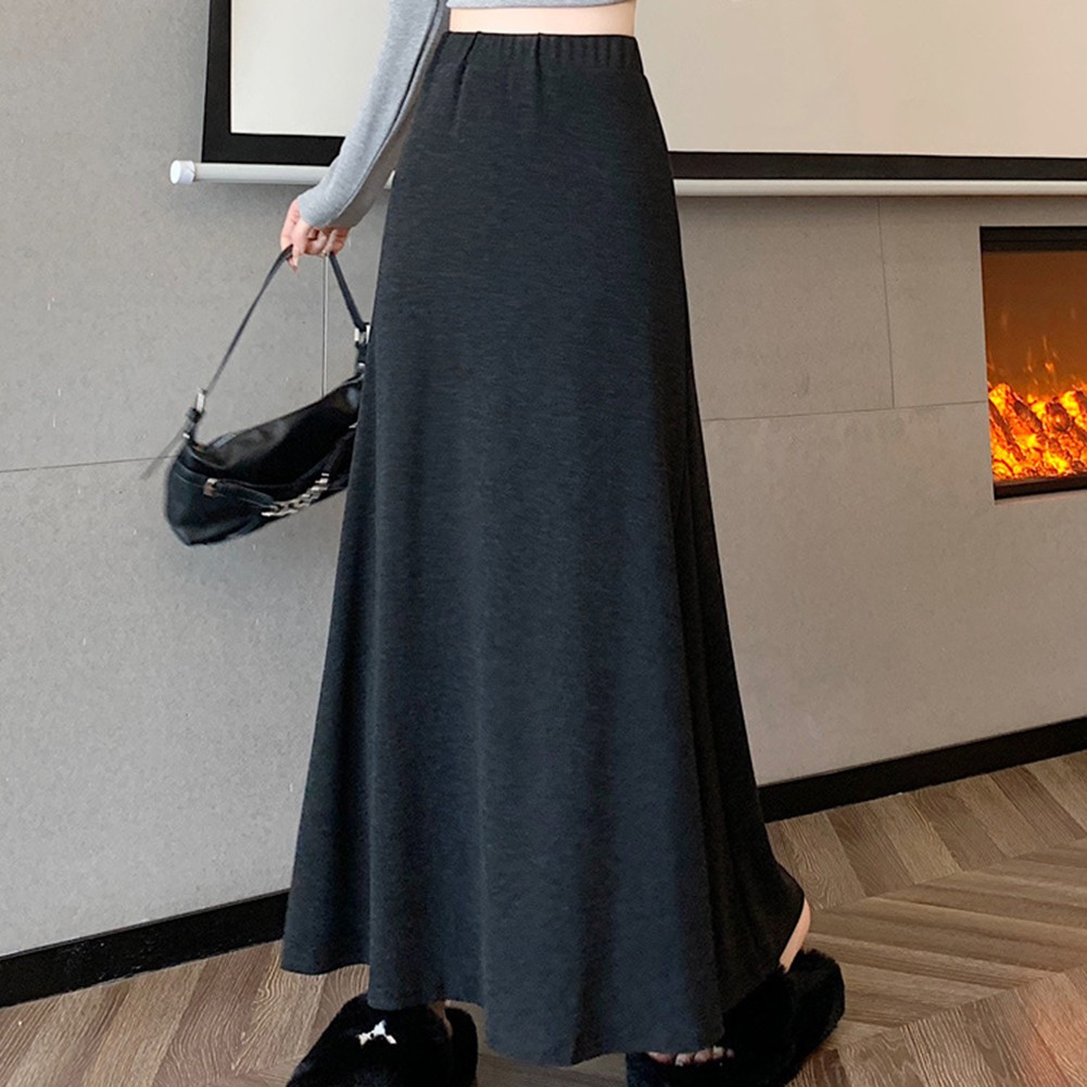Fashion Forward Damen hohe Taille drapiert A-Linie Rock ideal für jeden Anlass - Bild 20 von 56
