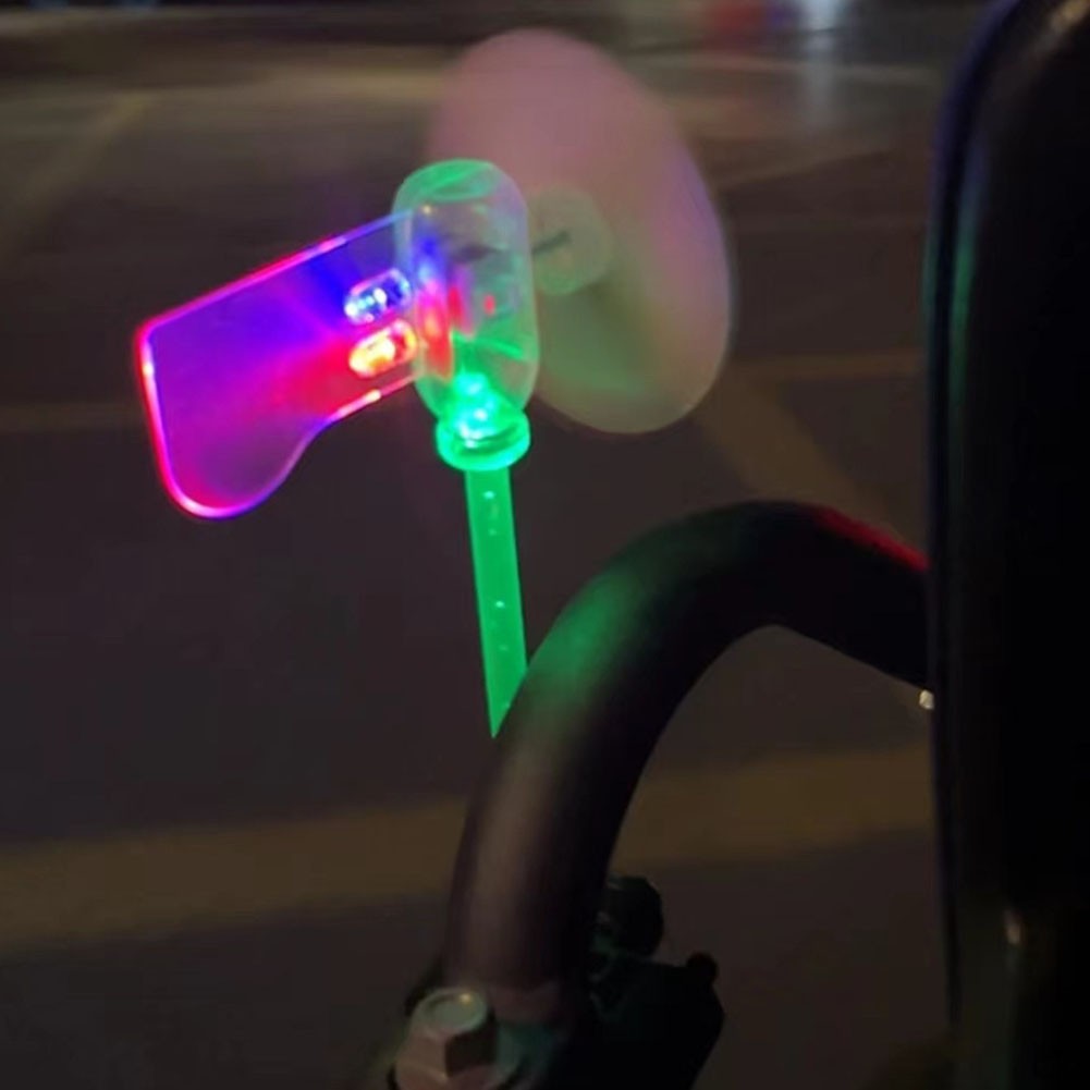Wind Powered LED Lighting Solution for Safe Riding on Multiple Vehicles - Picture 9 of 12