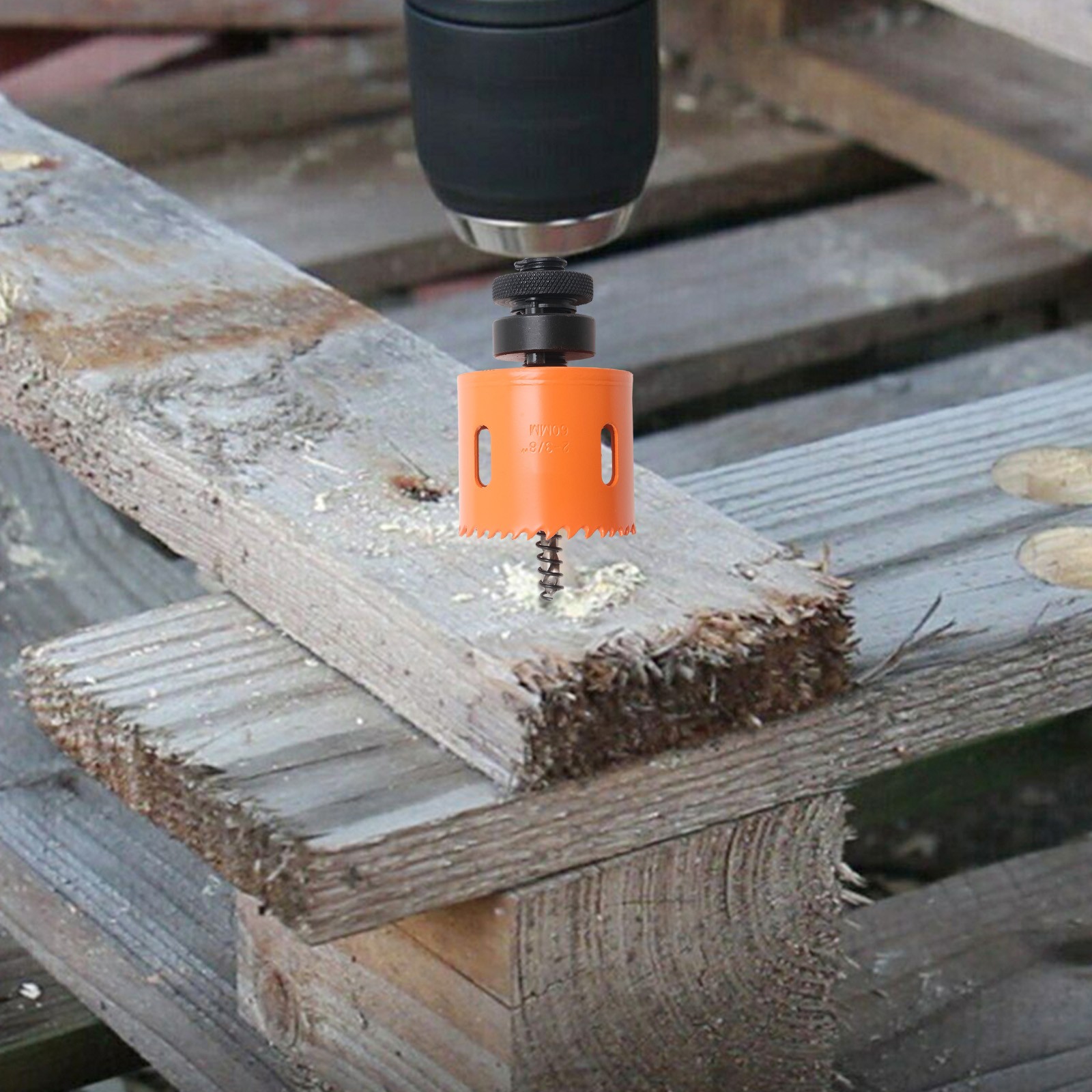 Professional Grade 1460mm Hole Cutter for Wood Metal with Enhanced Stability - Picture 54 of 63