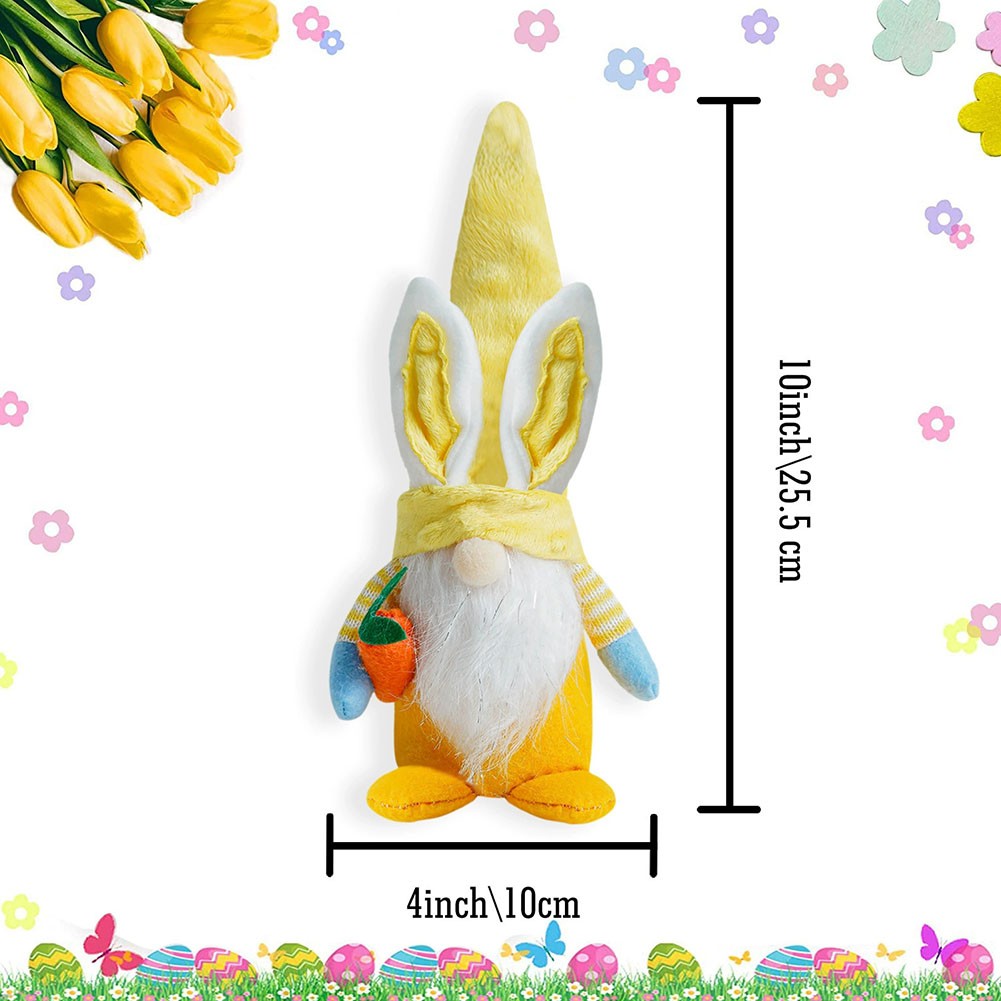 Outdoor Bunny Gnome Doll for Easter Decoration and Festive Celebrations - Picture 17 of 17