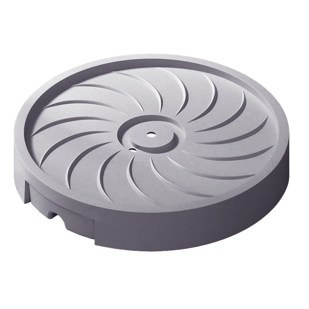 Rollbare Blumentopfschale mit Drainage und Wasserspeicher économies für den Innenbereich