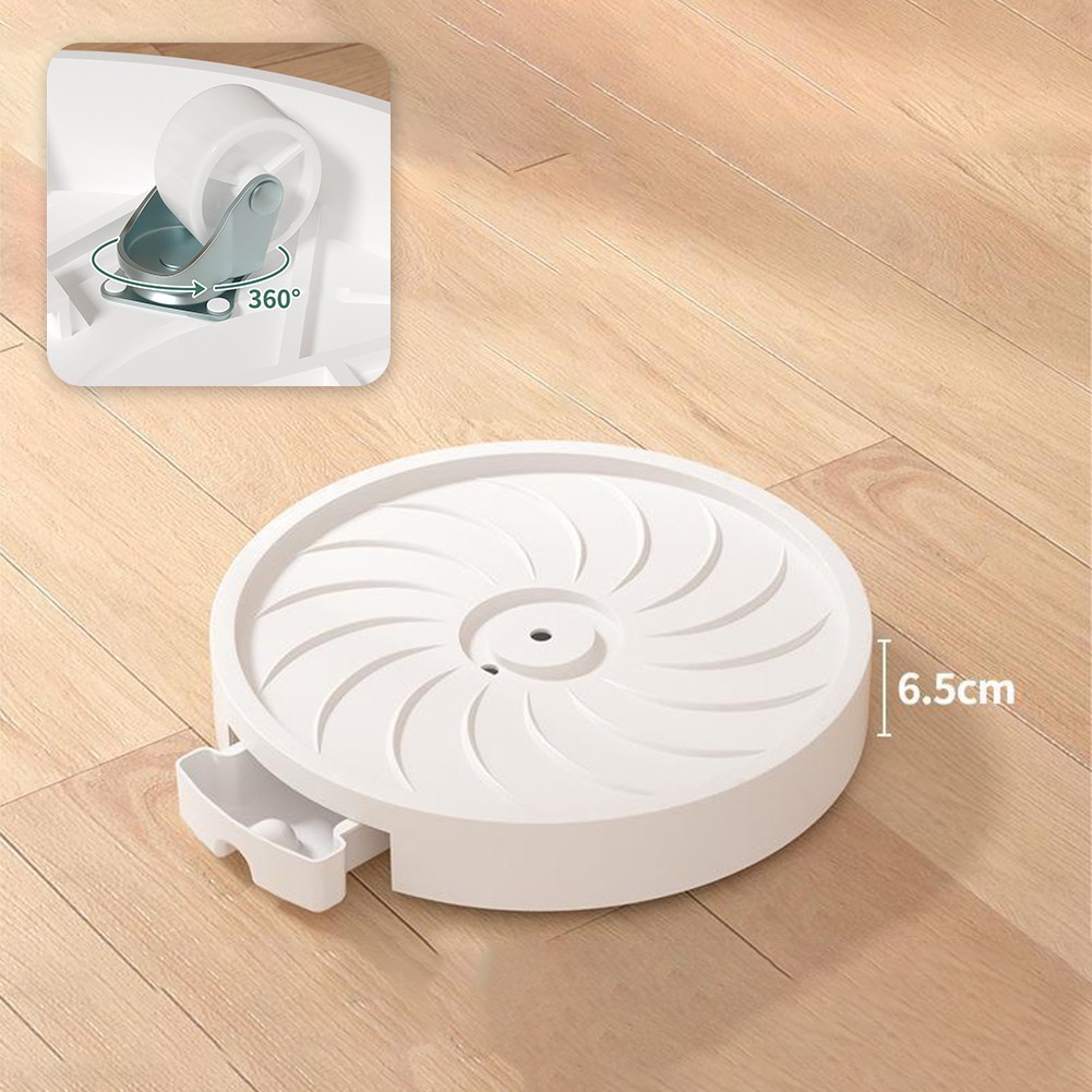 Rollbare Blumentopfschale mit Drainage und Wasserspeicher für den soldes Innenbereich