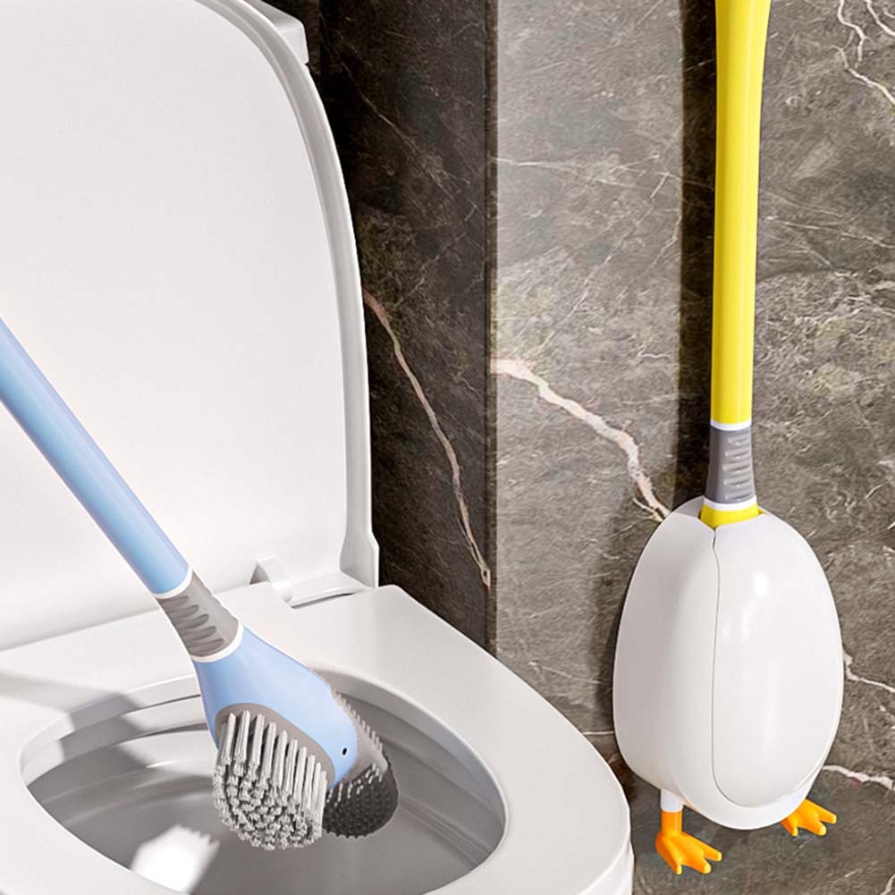 Einzigartige Toilettenbürstengarnitur im Entendesign für effektive Badezimmerpflege - Bild 25 von 30