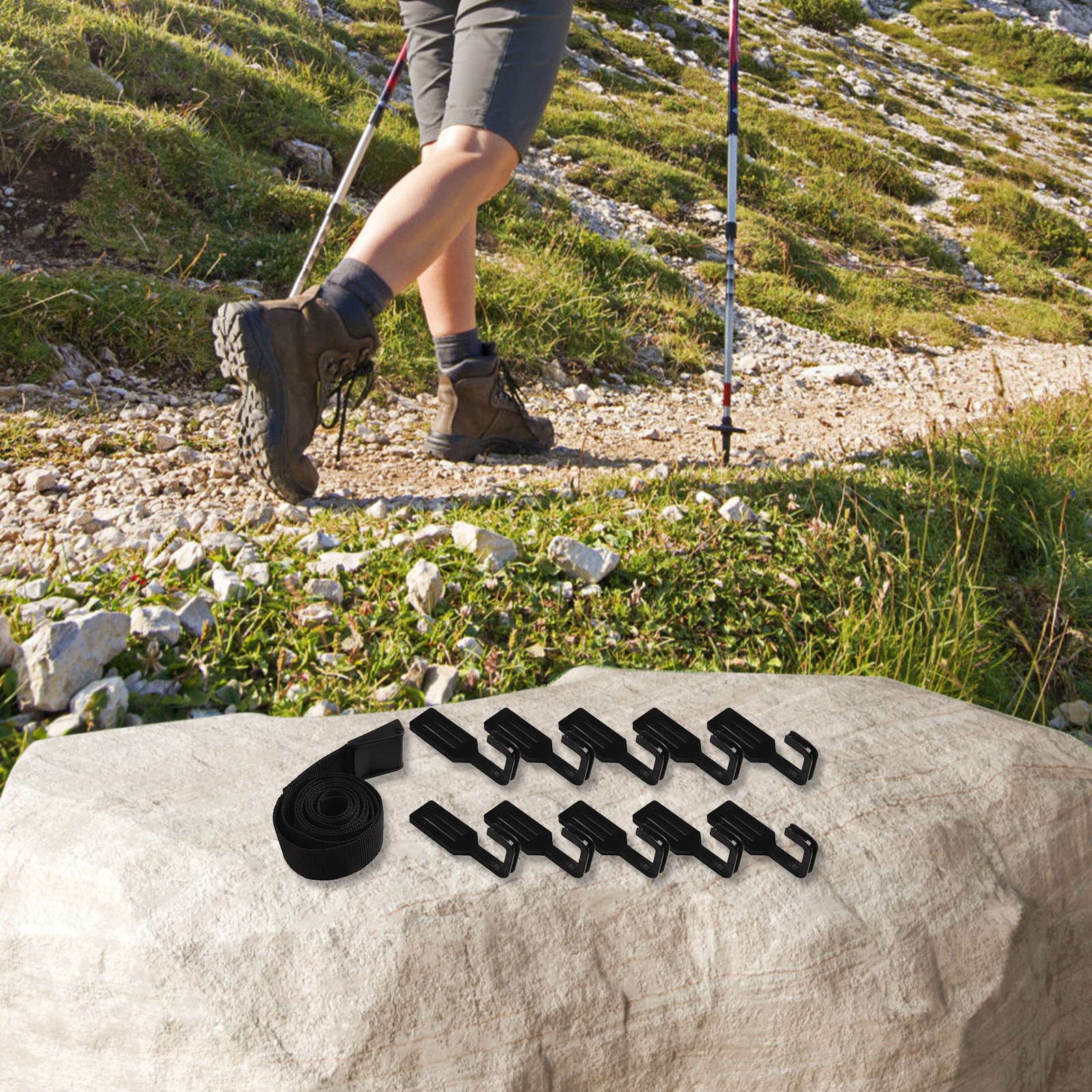 10 Hook Strap Accessory for Tree Stands Ideal for For hunting and Hiking - Picture 19 of 30