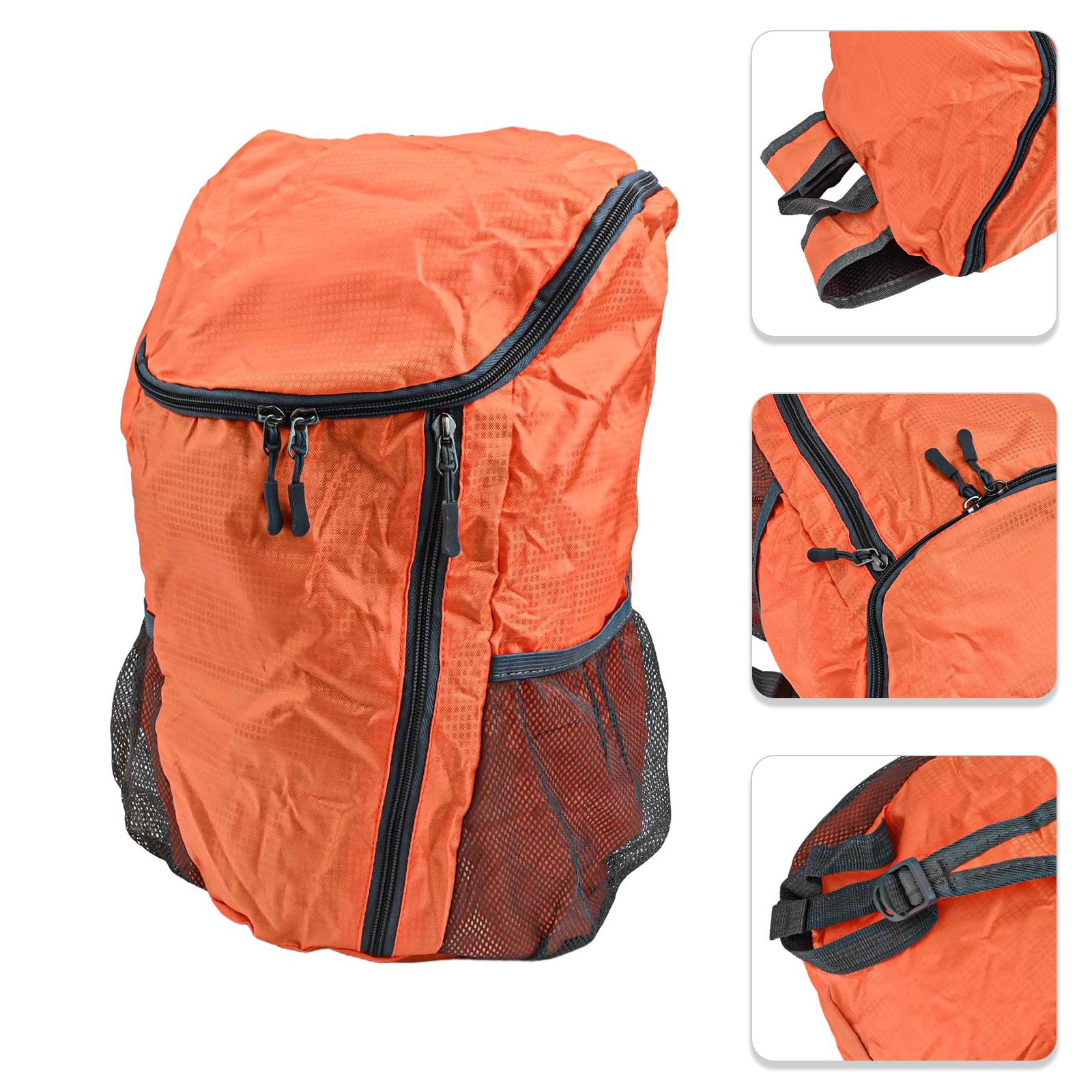 Lightweight Waterproof Nylon Backpack for Travel and Outdoor Activities