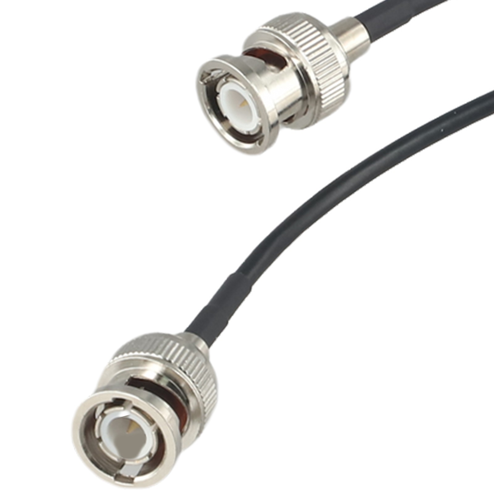 Przewód sygnałowy kabel koncentryczny 55CM przewód RG174 transmisja wideo - Zdjęcie 7 z 12