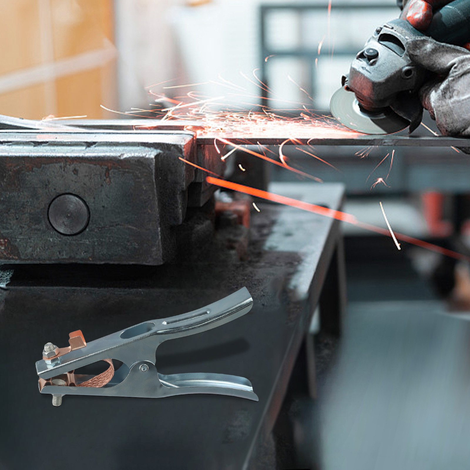 Reliable Grounding Connection Welding Ground Clamp for Stable Performance