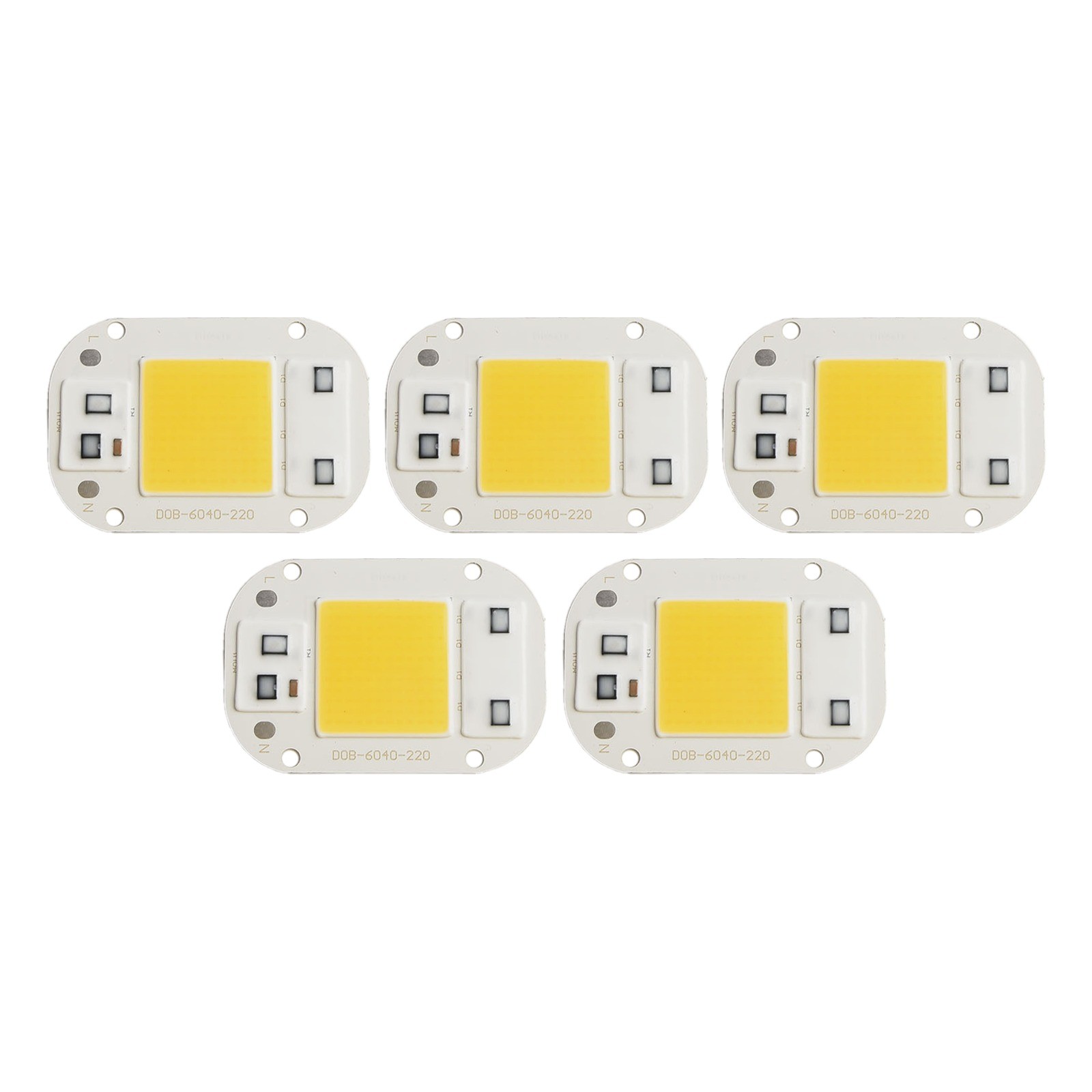 Liquidation Pack de cinq solutions à puce LED CO2F dimmable pour conceptions déclairage p