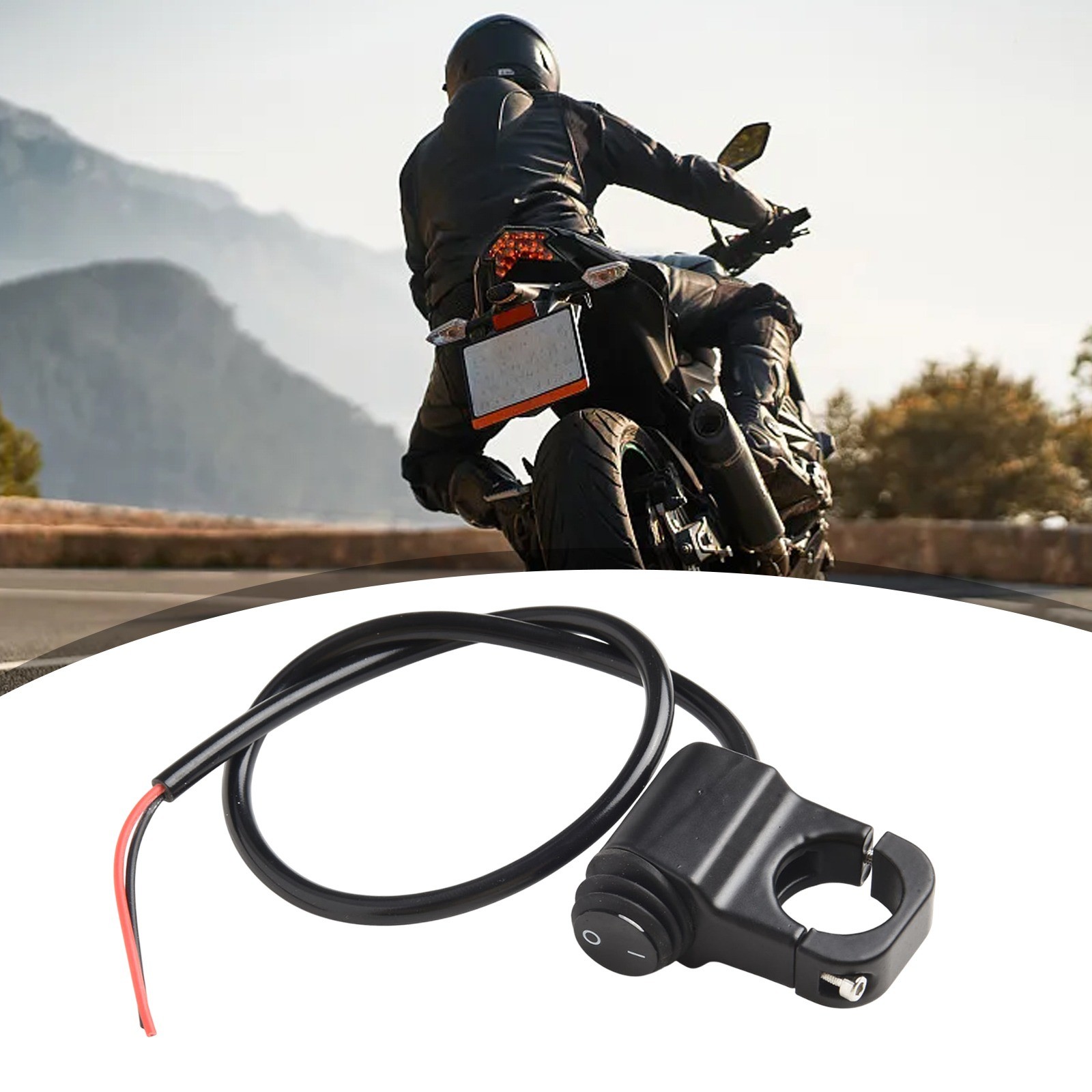 12v Motorcycle Headlight Switches Aluminium Alloy Fit For 78 22mm Handlebar Switch Fog Spot