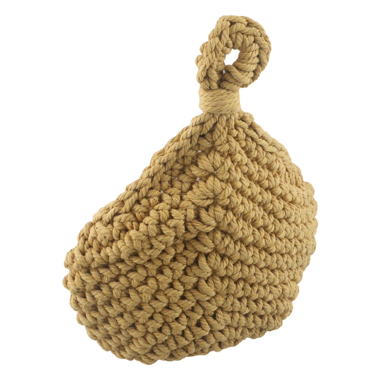 Hochwertiger geflochtener Korb Hänge Aufbewahrung Obst Hängekorb Jute - Bild 43 von 69