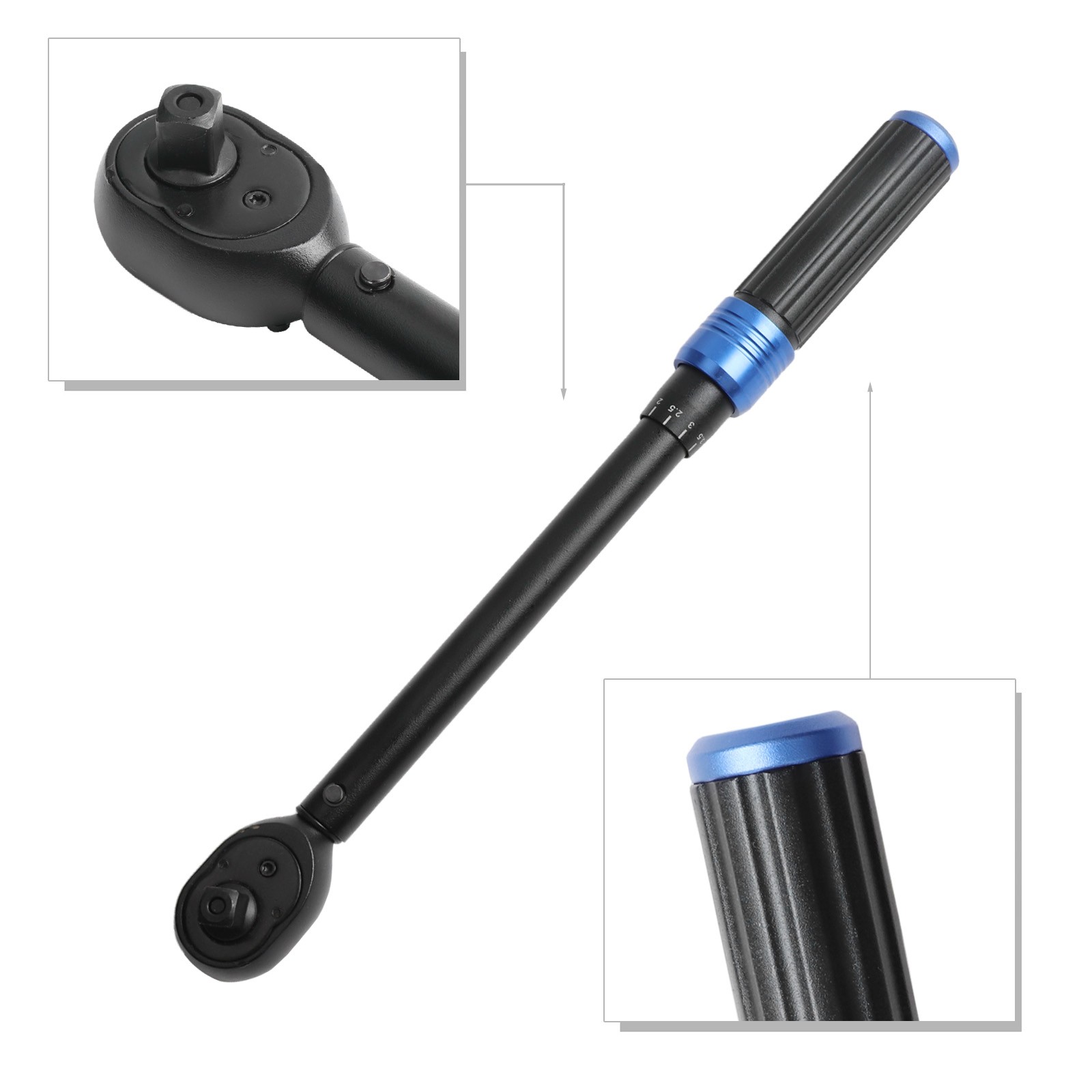 Stark gebauter verstellbarer Drehmomentschlüssel für häufigen Kfz-Einsatz - Bild 29 von 44