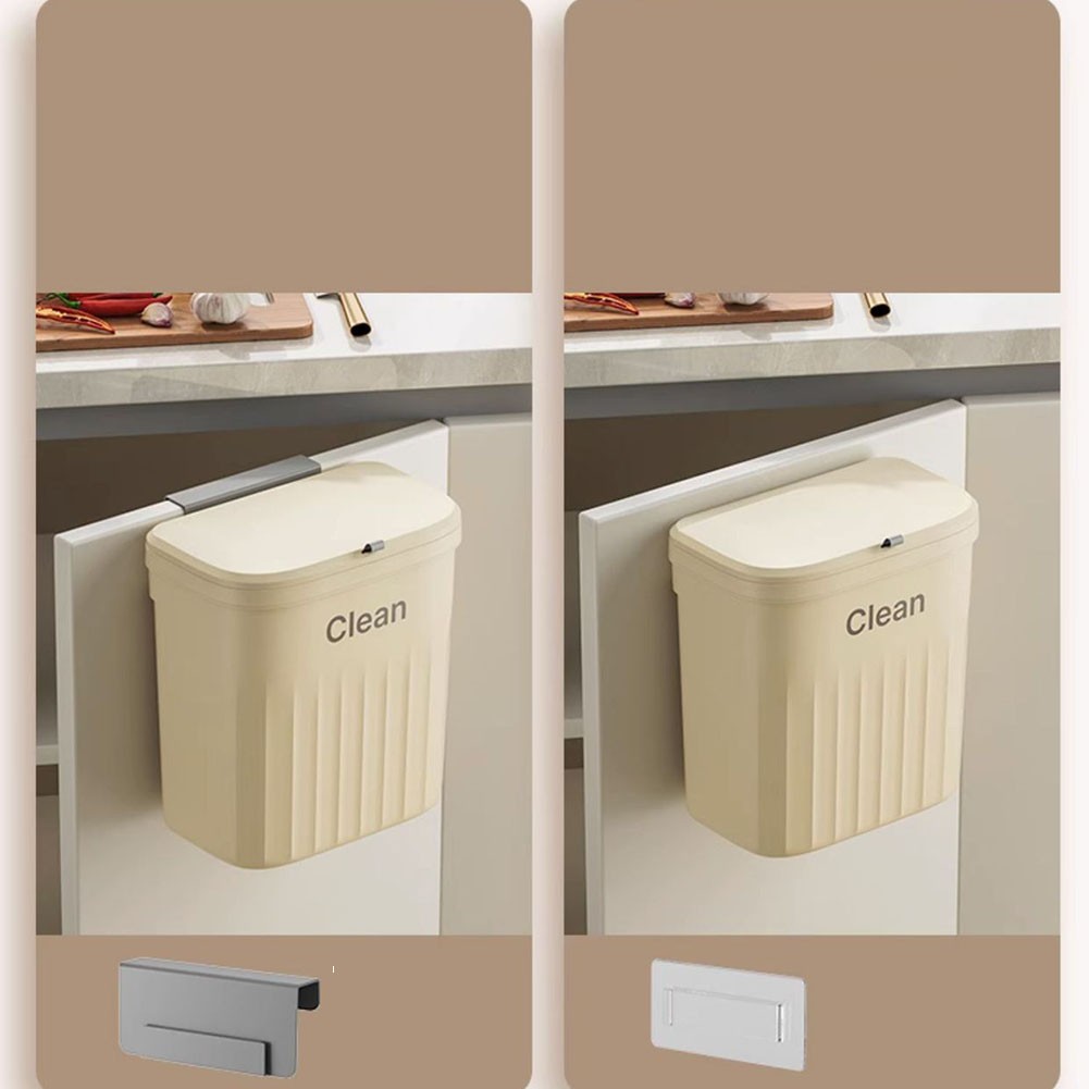Platzsparender Wandabfalleimer perfekt für Küche und Bad - Bild 43 von 59
