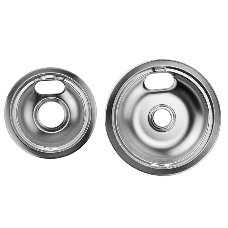 Juego de sartenes de goteo para estufa de cocina confiable fácil de limpiar con dos opciones de tamaño - Imagen 10 de 11