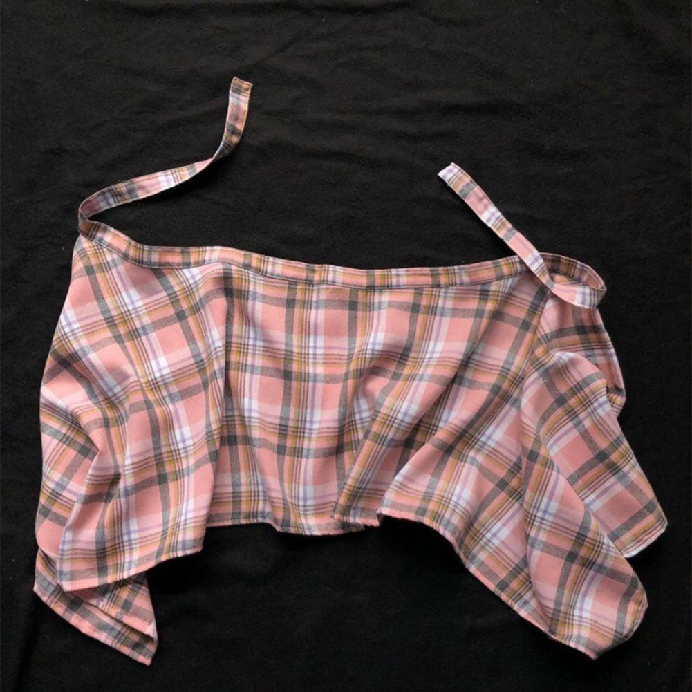 Lässiger Minirock Aline mit Gittermuster für Damen und unregelmäßigem Saumde - Bild 30 von 32