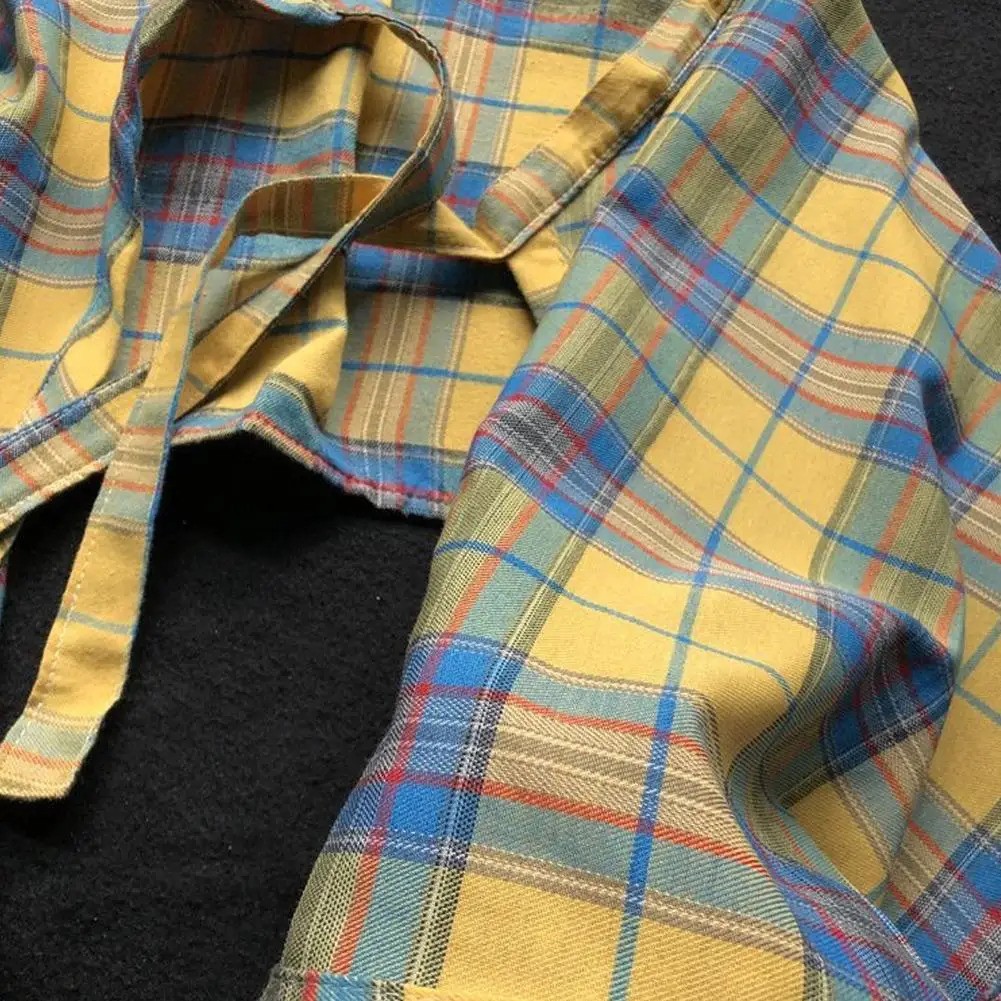 Lässiger Minirock Aline mit Gittermuster für Damen und unregelmäßigem Saumde - Bild 29 von 32