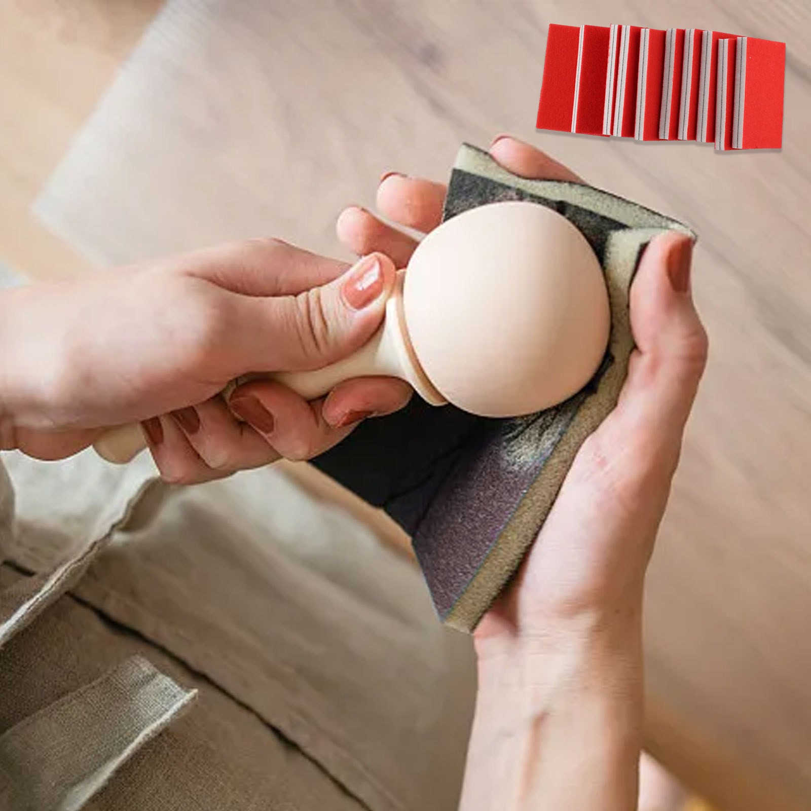 Schleifschwamm-Set 20-teilig mit verschiedenen Körnungen für alle Anwendungen - Bild 49 von 57