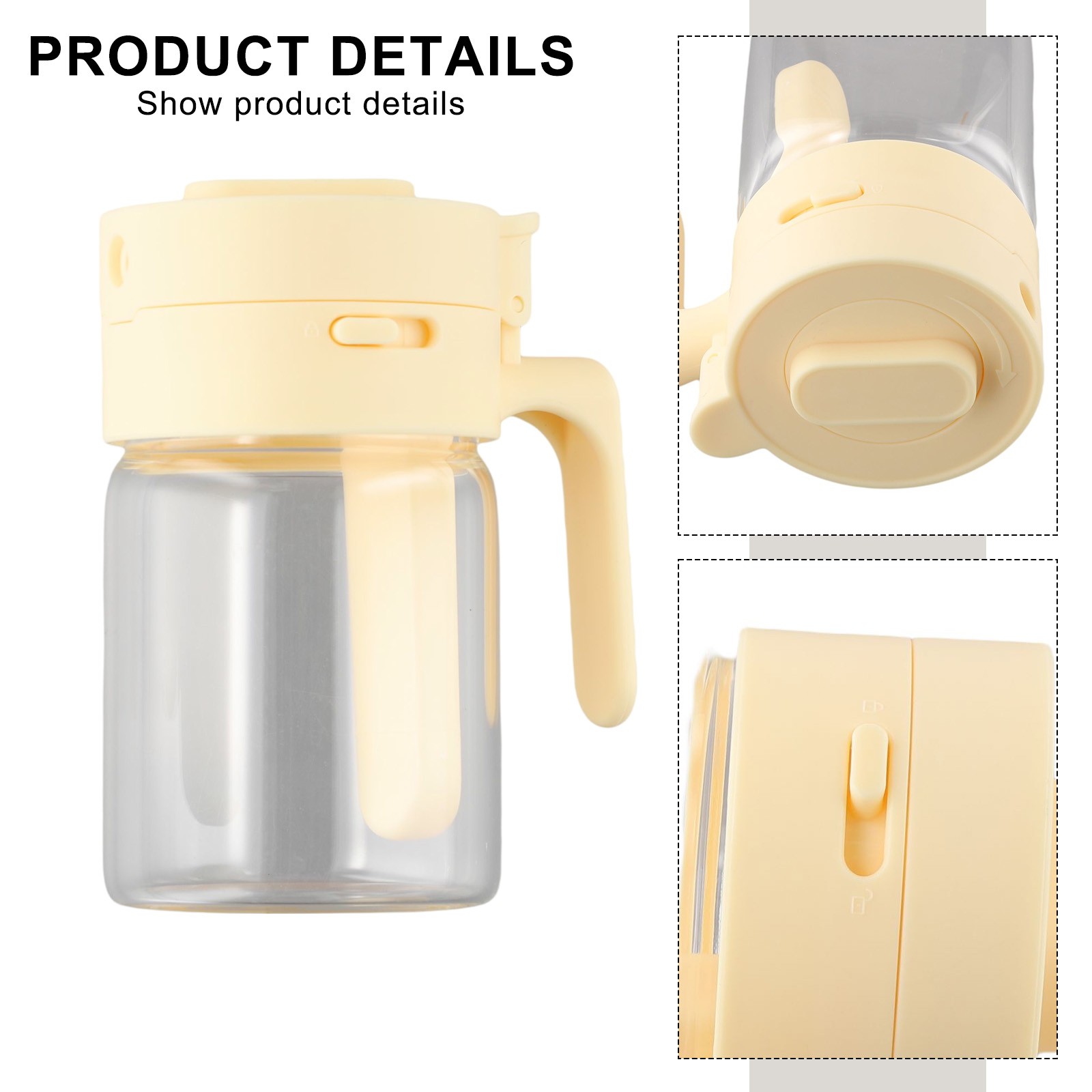 Practical Spice Jar with User Friendly Click Lid and Comfortable Grip Handle - Picture 39 of 61