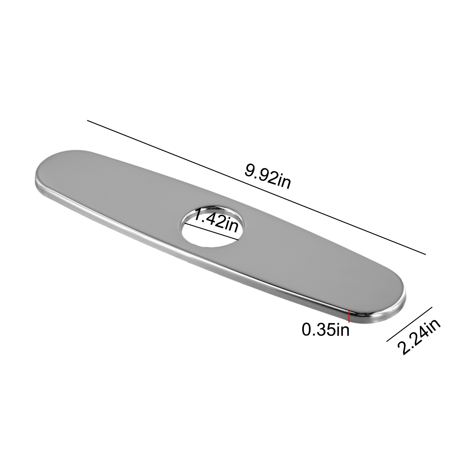 Panel de junta de grifo de acero inoxidable perfecto para uso en cocina y baño - Imagen 13 de 36