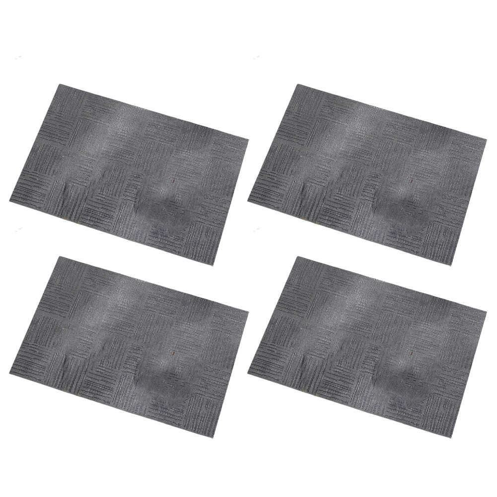 Heat Insulation Rectangular Placemats Set of 4 Easy Care for Dining Tables - Picture 14 of 15